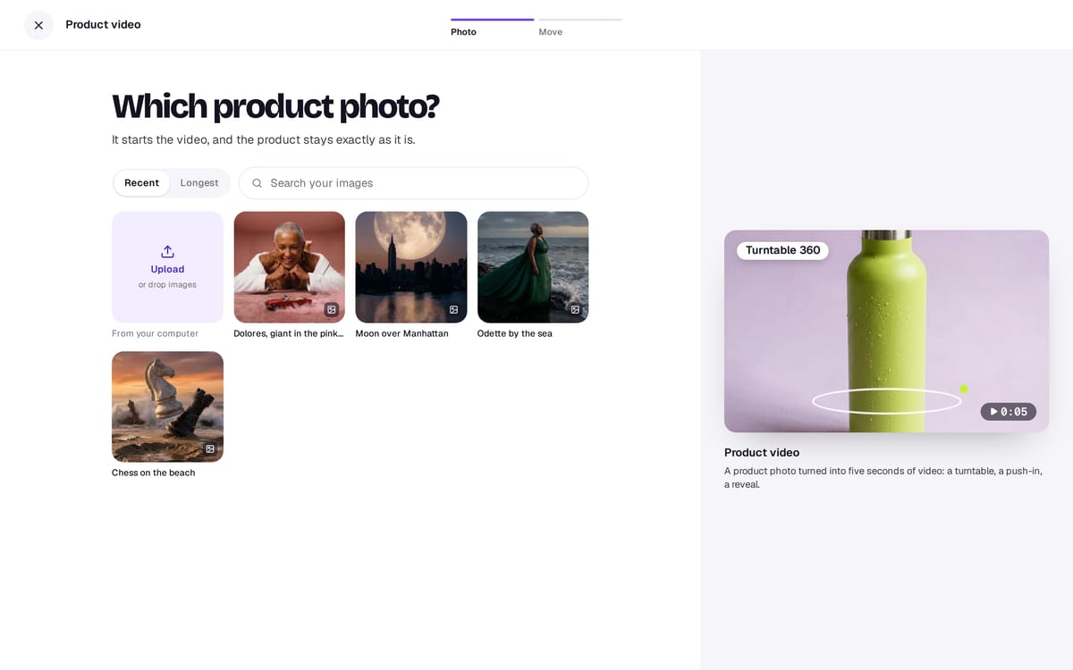 Product video