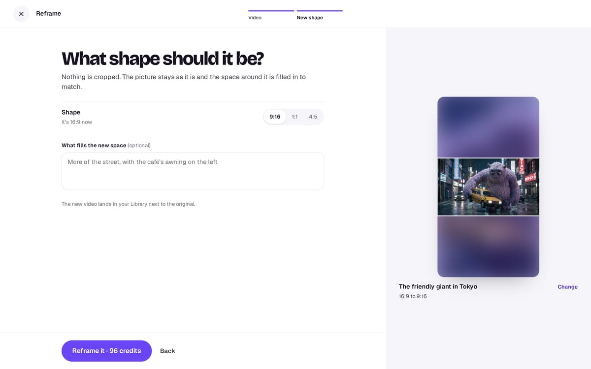 Picking the new shape