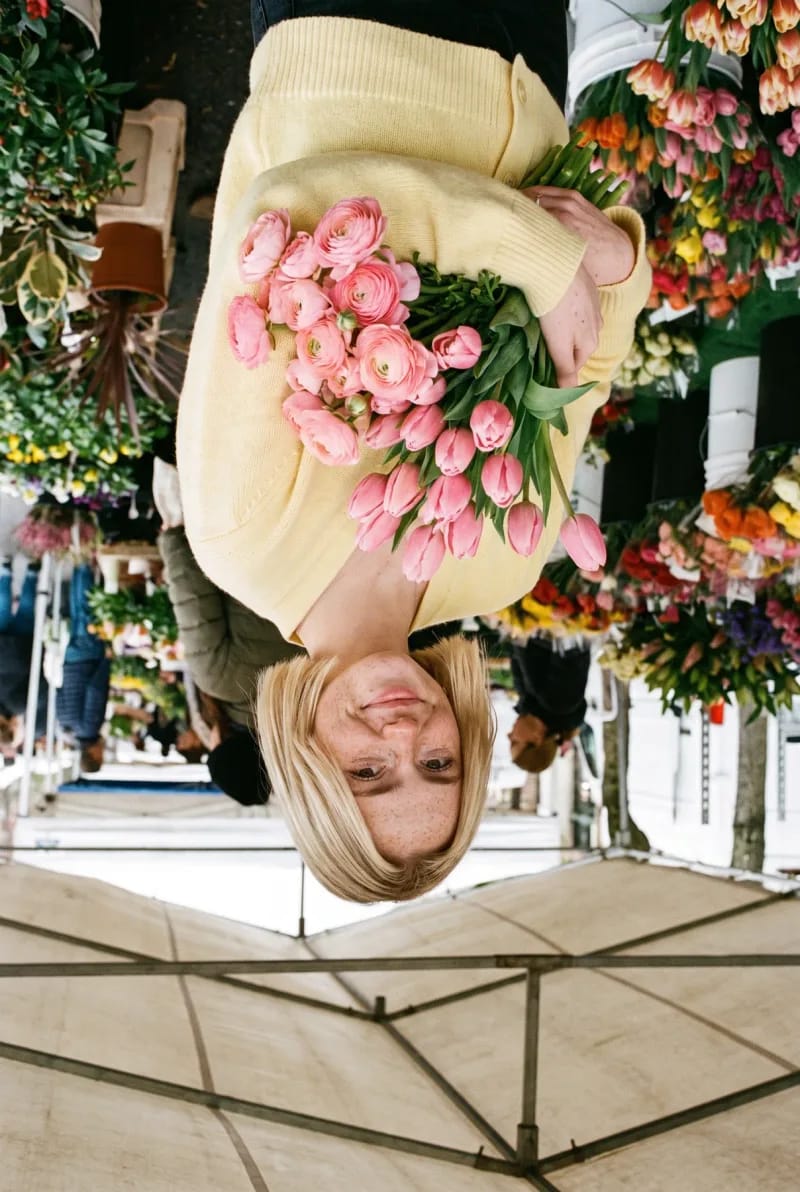 Mirror on a sample photo