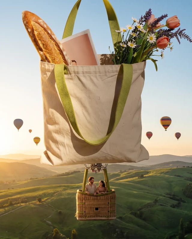 The tote takes off