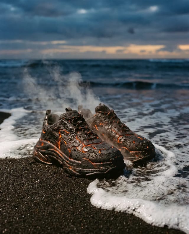 The lava runner