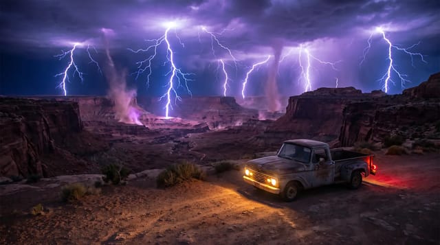 Violet storm