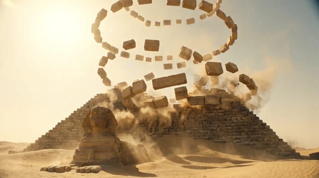 Building the pyramid